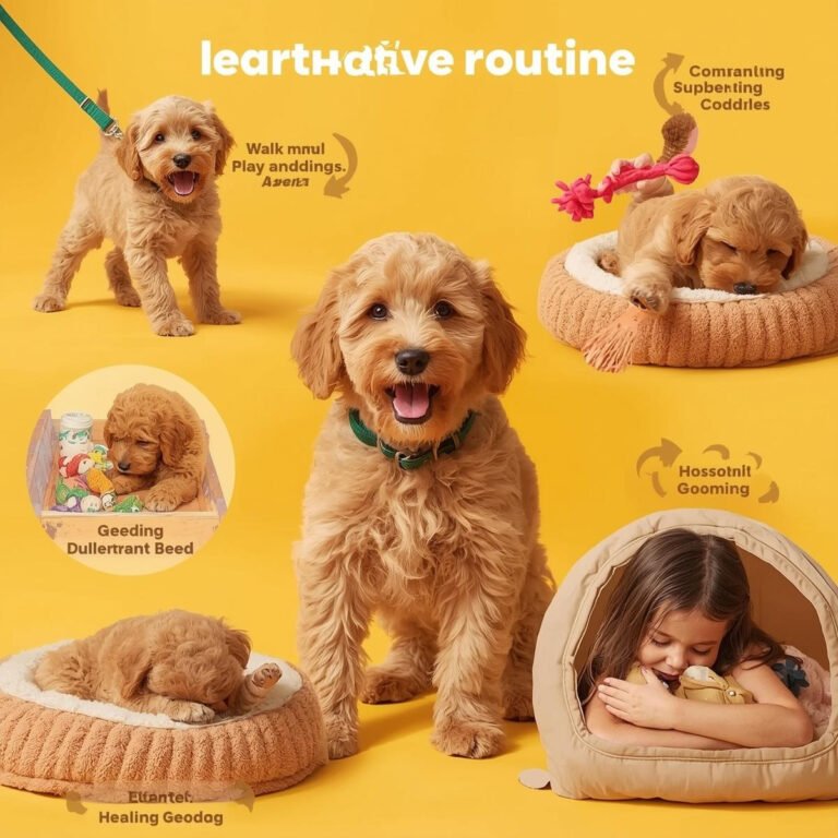 🐶 Daily Routine for a Happy, Healthy Golden Doodle Puppy